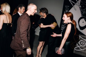 Jeremy Strong and Julianne Moore