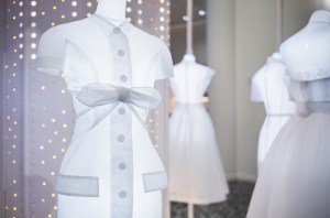 Inside Saks for the Dior x Saks Holiday Windows 2023.