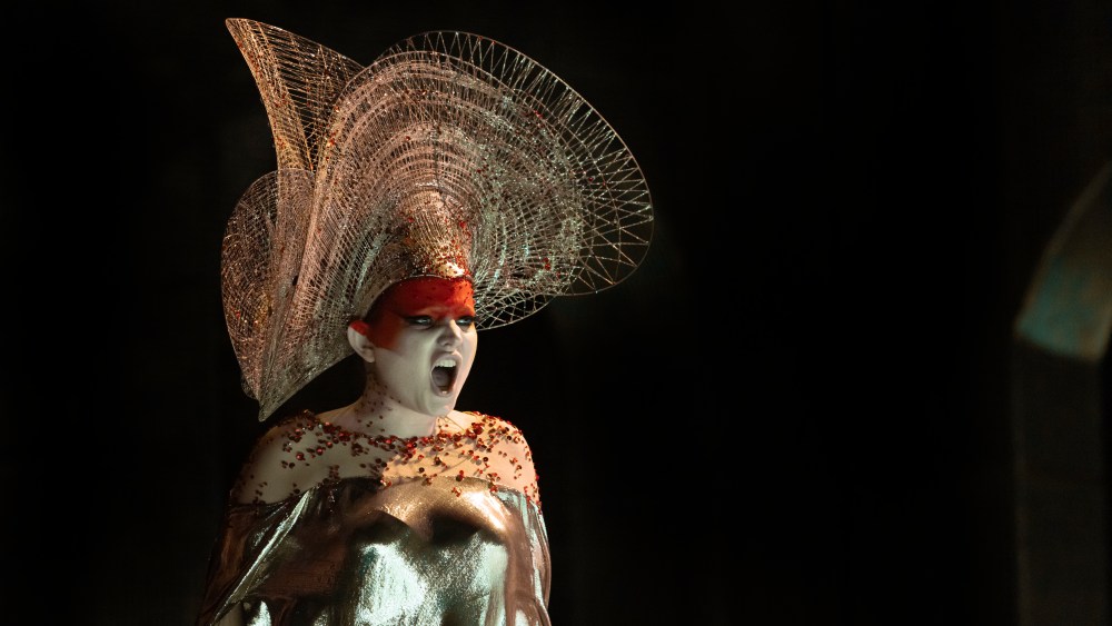 Aleksandra Olczyk as the Queen of the Night in "The Magic Flute"