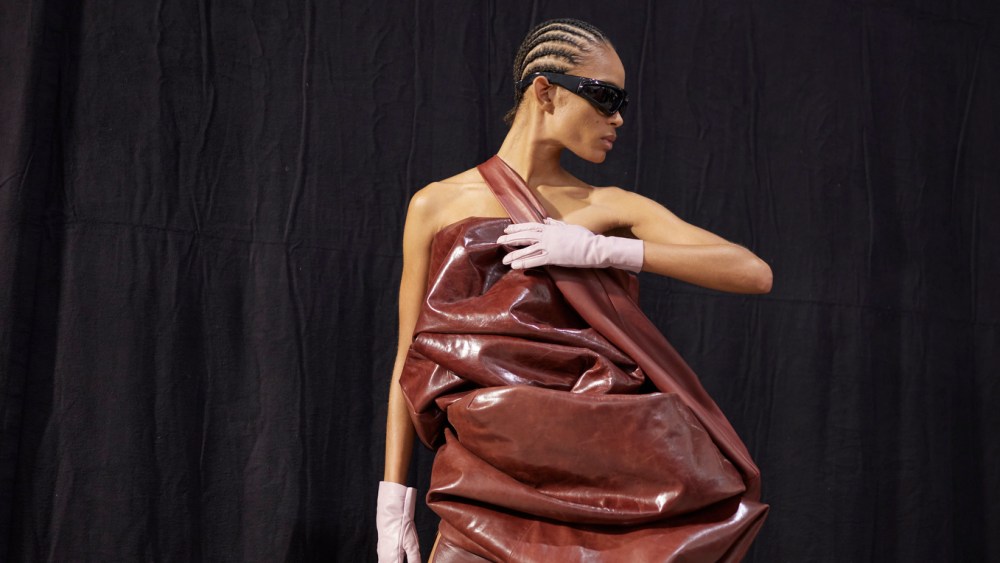 Backstage at Rick Owens RTW Spring 2024
