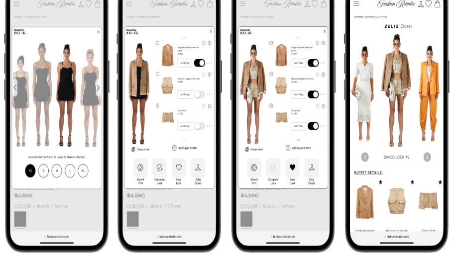 Zelig, the Los Angeles-based, AI-powered startup will allow consumers to use virtual try-on to view how different styles look on them.