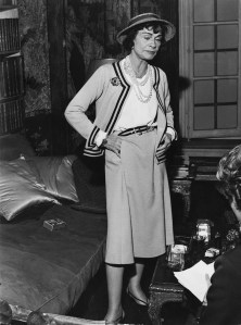 French fashion designer Coco Chanel (1883 - 1971) in her apartment at the Hotel Ritz Paris, 1960. (Photo by Archive Photos/Getty Images)