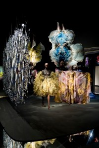 A view of the Iris van Herpen retrospective at the Musée des Arts Décoratifs in Paris.
