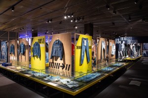 Jeanologia plays a sizeable role in the exhibition, which examines the environmental consequences of denim manufacturing.