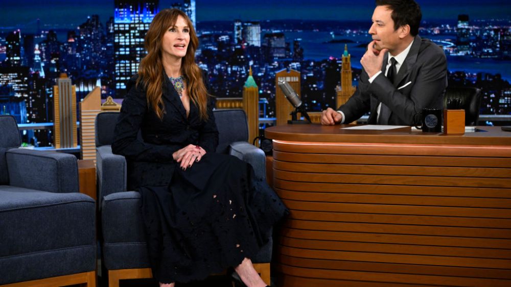 Julia Roberts, Julia Roberts photos, Jimmy Fallon, The Tonight Show
