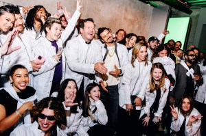François-Henry Bennahmias, Orlando Bloom and guests
