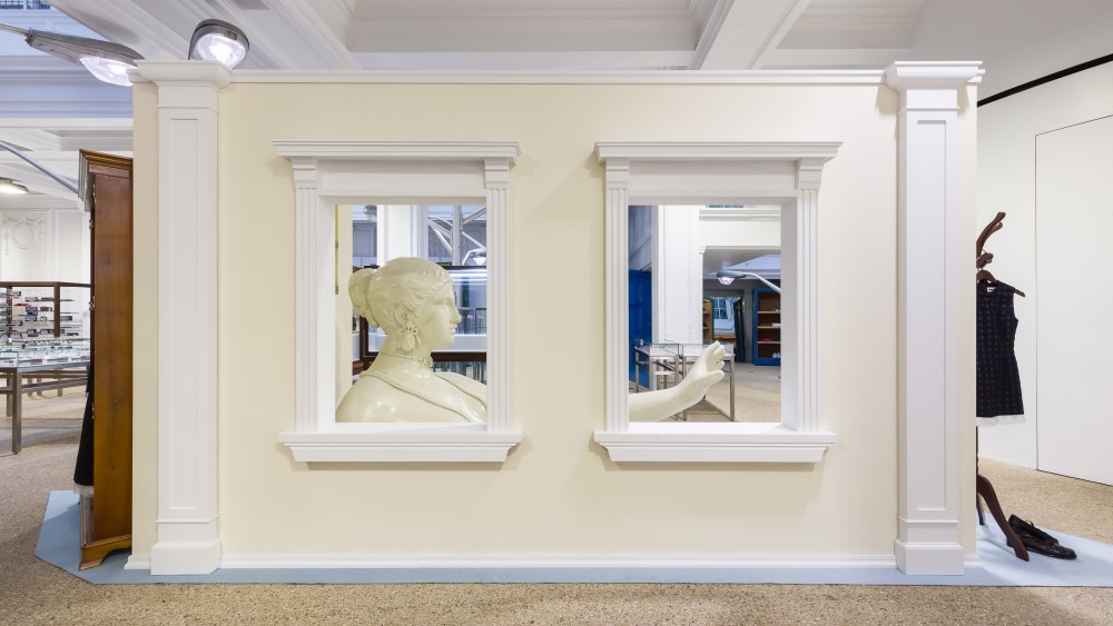 The Shushu/Tong installation inside Dover Street Market London