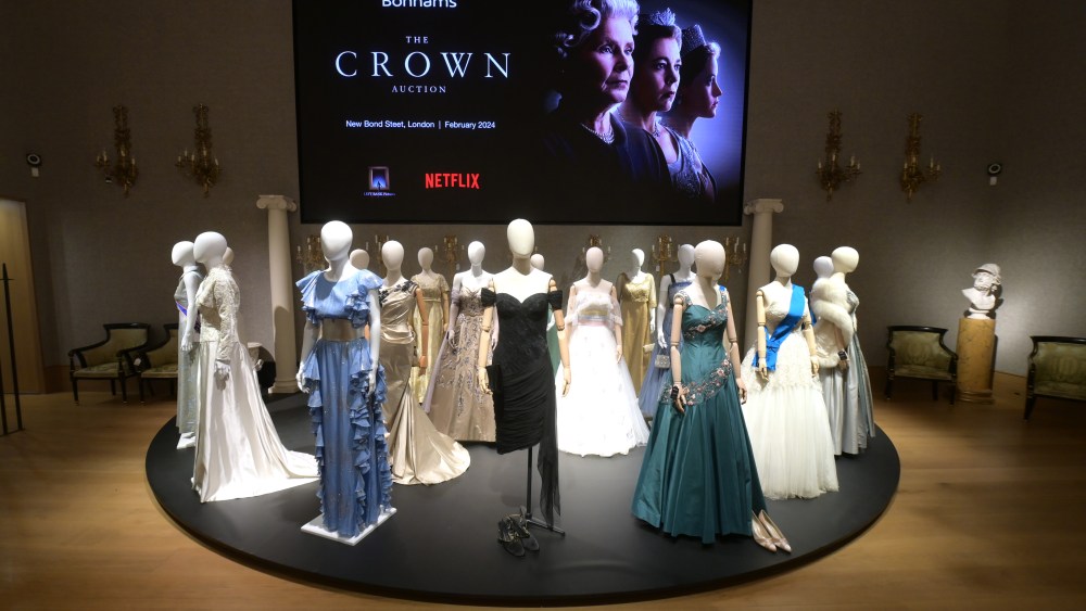 The Crown, The Crown Auction, costumes, props
