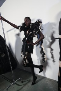 Backstage at Viktor & Rolf Couture Spring 2024