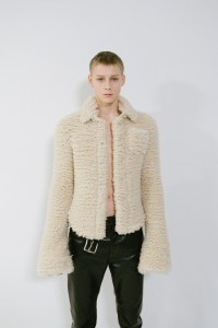 Backstage at Loewe Men's Fall 2024