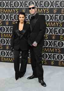 Kourtney Kardashian and Travis Barker