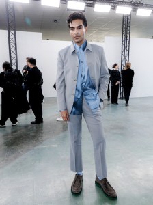 Front Row at Paul Smith Men's Fall 2024