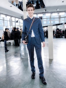 Front Row at Paul Smith Men's Fall 2024