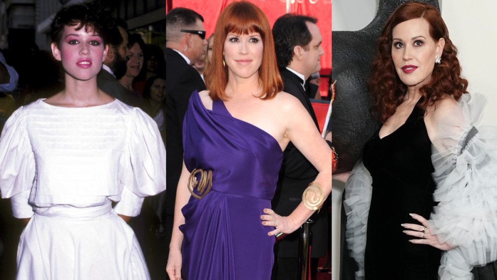 Molly Ringwald, then and now, Molly Ringwald style, photos, 80s style trends, red hair