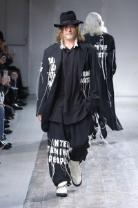 Yohji Yamamoto Men's Fall 2024