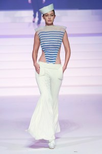 Gigi Hadid on the catwalk