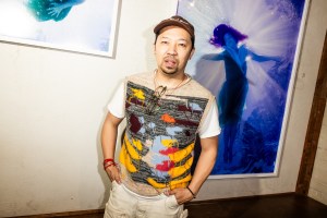 Humberto Leon at The Day I Met Björk: An Exhibition of Photographs by Spike Jonze held at Arroz & Fun on February 15, 2024 in Los Angeles, California.