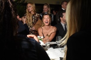 Gisele Bündchen at the Frame NYFW Dinner held at Indochine on February 12, 2024 in New York, New York.