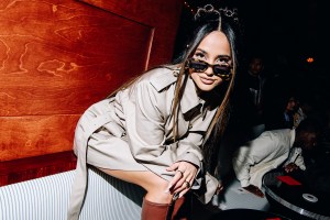 Becky G  at the Tommy Hilfiger Fall 2024 ready-to-wear show