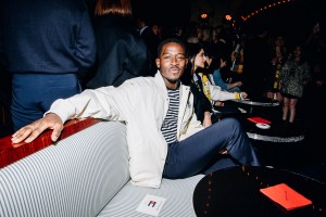 Damson Idris  at the Tommy Hilfiger Fall 2024 ready-to-wear show