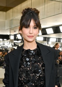 Nina Dobrev at Michael Kors RTW Fall 2024 as part of New York Ready to Wear Fashion Week held on February 13, 2024 in New York, New York.