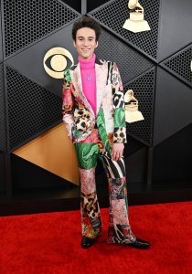 Jacob Collier at the 66th Annual GRAMMY Awards held at Crypto.com Arena on February 4, 2024 in Los Angeles, California.