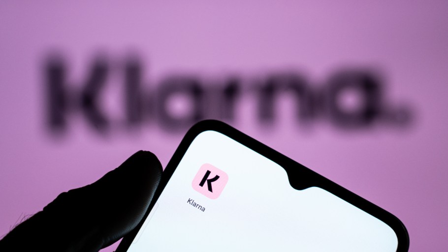Klarna, the buy now pay later app.