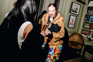 Chloe King at the Adam Lippes 10th Anniversary Dinner held at Majorelle on February 6, 2024 in New York, New York.