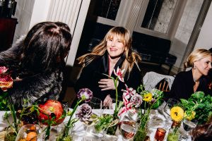 Amy Astley at the Adam Lippes 10th Anniversary Dinner held at Majorelle on February 6, 2024 in New York, New York.