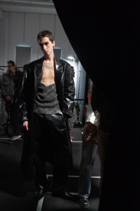 Backstage at Diesel Fall 2024 Ready-to-Wear Collection at Milan Fashion Week