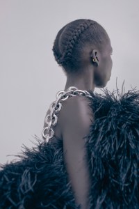 Backstage at David Koma Fall 2024 Ready-to-Wear Collection at London Fashion Week
