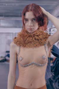 Backstage at David Koma Fall 2024 Ready-to-Wear Collection at London Fashion Week