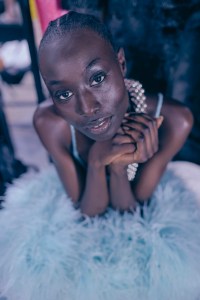Backstage at David Koma Fall 2024 Ready-to-Wear Collection at London Fashion Week