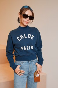 Elva Ni at Paris Fashion Week