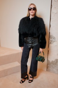 Ella Richards at Paris Fashion Week