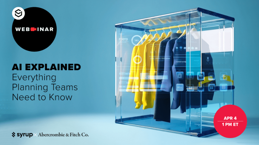 webinar. AI Explained Abercrombie & Fitch and Syrup Tech
