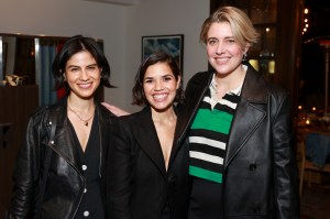 Ana Cruz Kayne, America Ferrera and Greta Gerwig