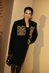 Farida Khelfa at the LVMH Prize Cocktail Party held on February 29, 2024 in Paris, France.