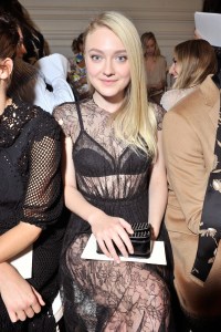 Dakota Fanning at Valentino Ready to Wear Spring 2017
