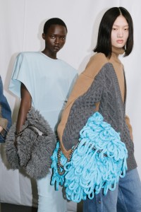Backstage at Stella McCartney Fall 2024 Ready-to-Wear Collection at Paris Fashion Week