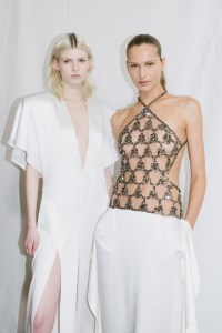 Backstage at Stella McCartney Fall 2024 Ready-to-Wear Collection at Paris Fashion Week
