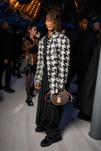 Jaden Smith at Louis Vuitton Fall 2024 Ready-to-Wear Show