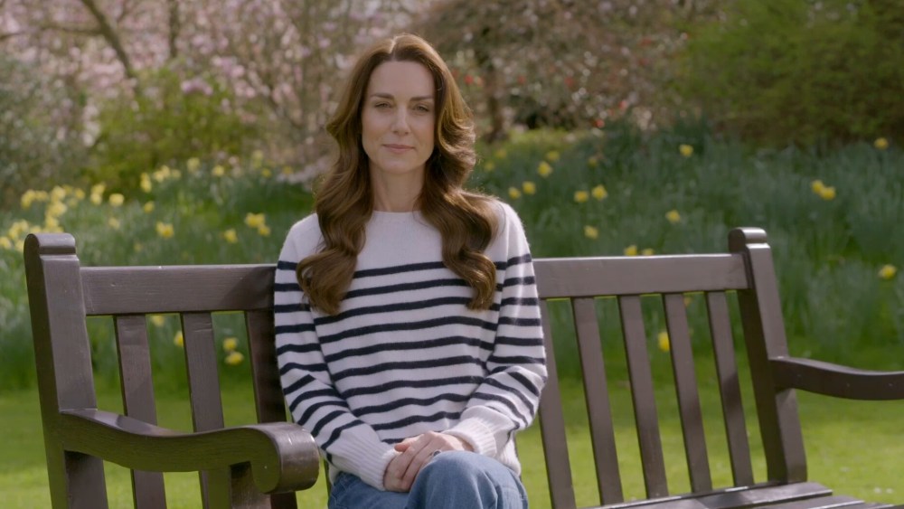 Kate Middleton announces she has been diagnosed with cancer.