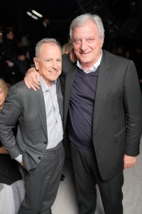 Michael Burke and Sidney Toledano at Louis Vuitton Fall 2024 Ready-to-Wear Show