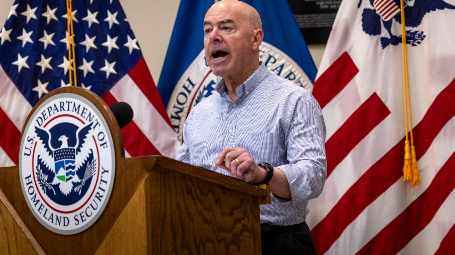 U.S. Department of Homeland Security Secretary Alejandro Mayorkas.