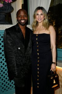 Guest and Jodi Kahn at the Neiman Marcus Award Ceremony