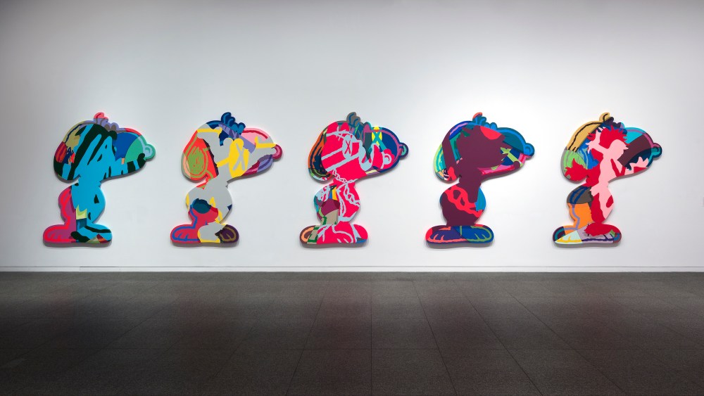 Kaws, "Five Suspects," 2016.