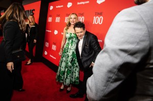 Tracy Pollan and Michael J. Fox