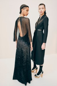 Backstage at the Dior Fall 2024 ready-to-wear show