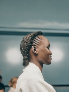 Backstage at the Dior Fall 2024 ready-to-wear show